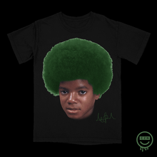 Load image into Gallery viewer, Michael Jackson Thrillz Tour Green Face Tee
